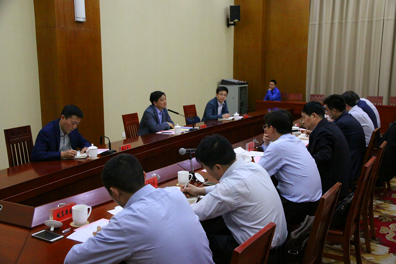 市财政局肖汝宏局长到东台市调研政府性债务管理工作